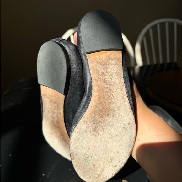 Tory Burch Claire Elastic Ballet Size 9.5 Black - Picture 9 of 14